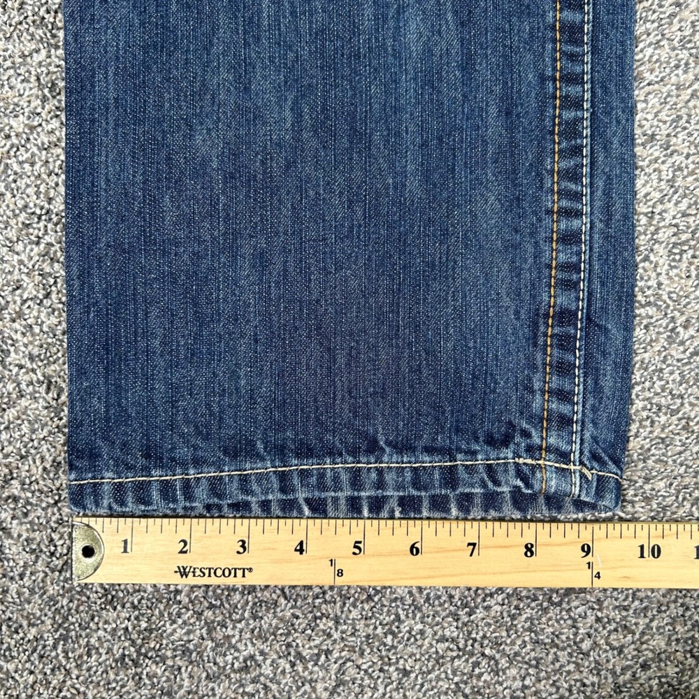 Ariat Work FR M4 Low Rise Boot Cut Jeans Mens 42x32 Blue Flame Resistant Pants - Picture 14 of 15